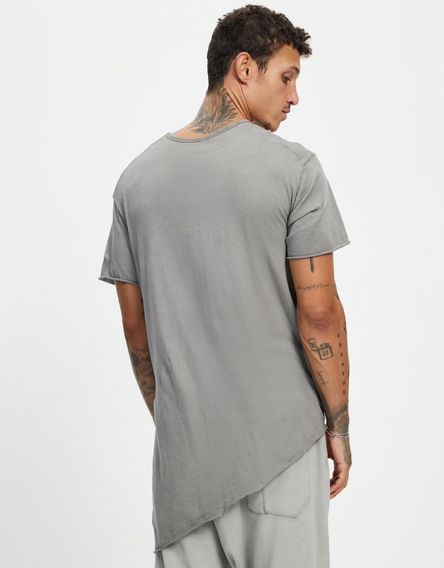 Surrounded By Ghosts - The Coltan Cotton Asymmetrical Tail T-Shirt