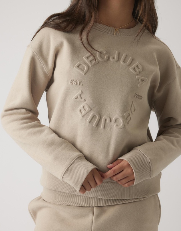 Decjuba Kids - Decjuba Embossed Sweat - Teens
