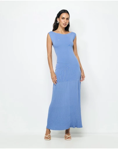 AERE - Ariadne Knit Maxi Dress