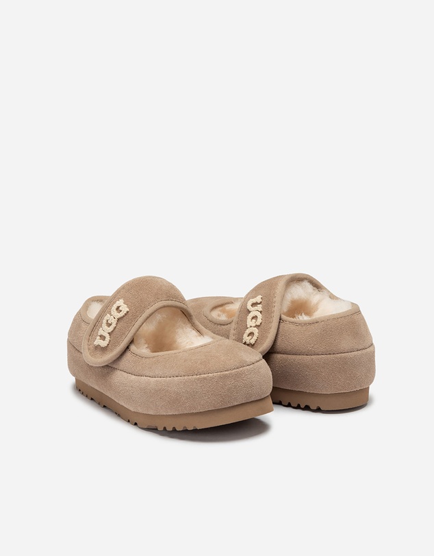 Ozwear Connection Uggs - Ugg Logo Kids Mary Jane