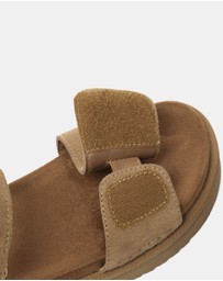 EVERAU - EverAU Ugg Carla Cow Suede Upper Sandals