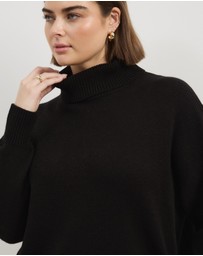 Atmos&Here Curvy - Winnie Wool Blend Knit Jumper