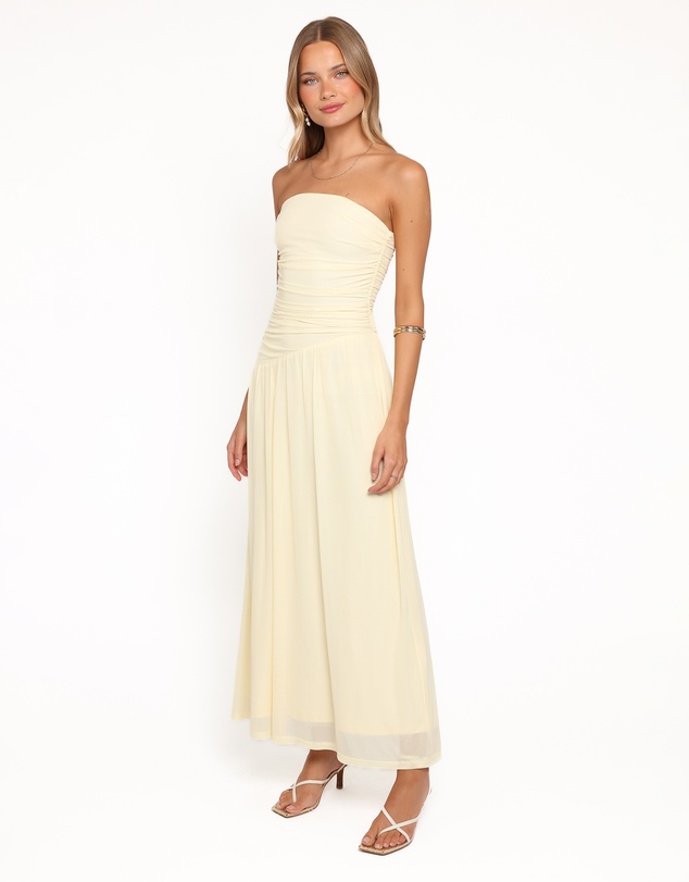 Petal & Pup - Calypso Maxi Dress - Butter Yellow