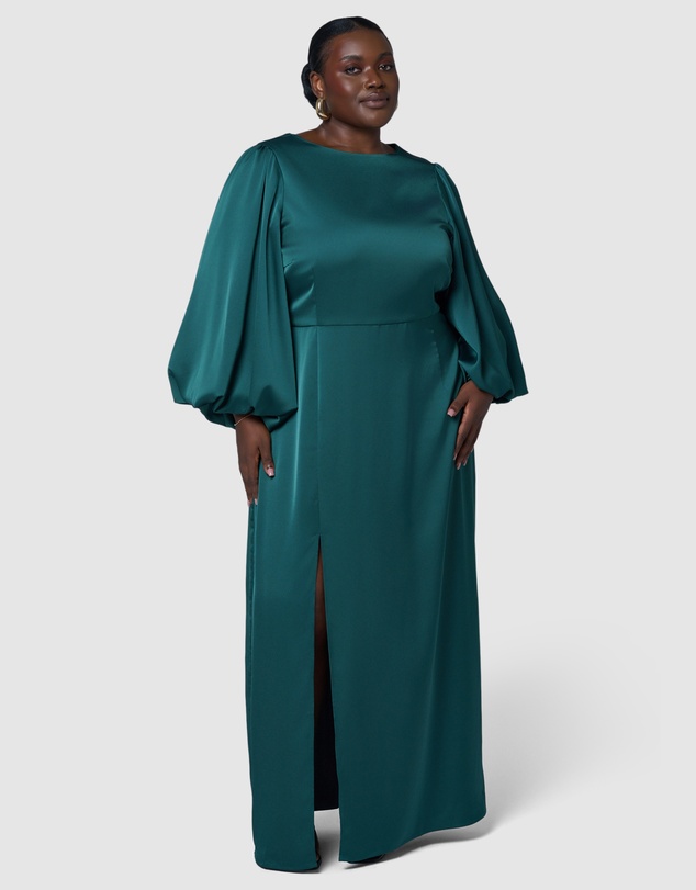 Pink Dusk by Curve Project - Enamoured Maxi Dress
