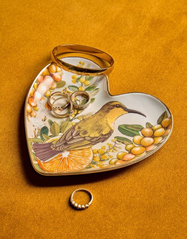 La La Land - Heart Shape Trinket Tray Golden Hour