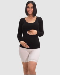 B Free Intimate Apparel - Maternity Bamboo Long Sleeve Top