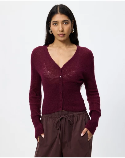 Cotton On - Feather Button Cardigan