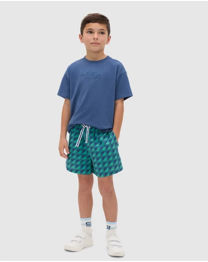 Seed Heritage - Geometric Print Short