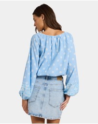 Roxy - Womens Cactus Flower Long Sleeve Top