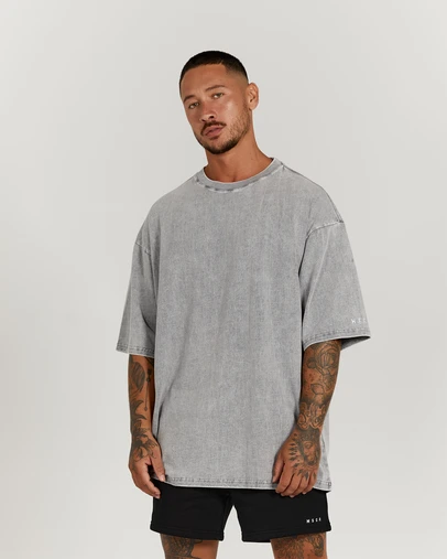 Muscle Republic - Mens Heavy Oversized Tee - Timeless