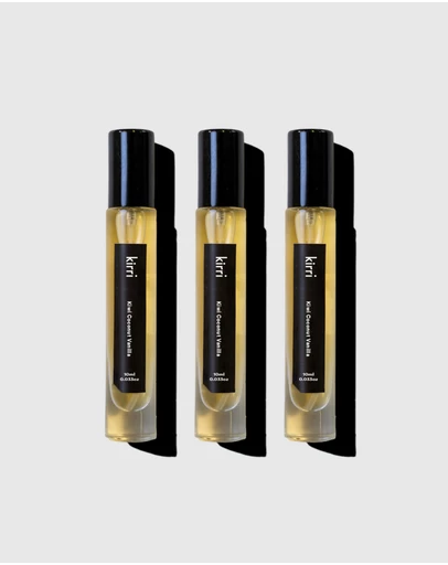Kirri by Scent Australia Home - Kiwi Coconut Vanilla Travel Spray (10ml) Trio