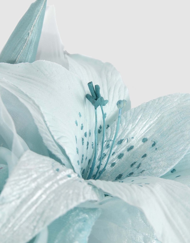 Max Alexander - Large Blue Flower Headband Fascinator