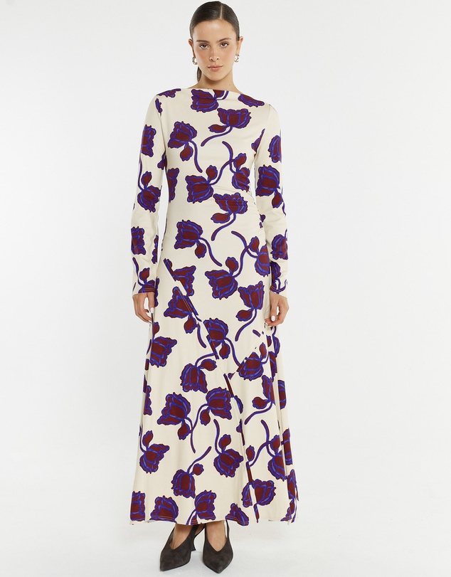 Sass - Jade Seamed Jersey Dress