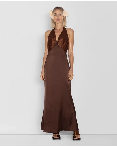The Wolf Gang - Oahu Slip Maxi Dress