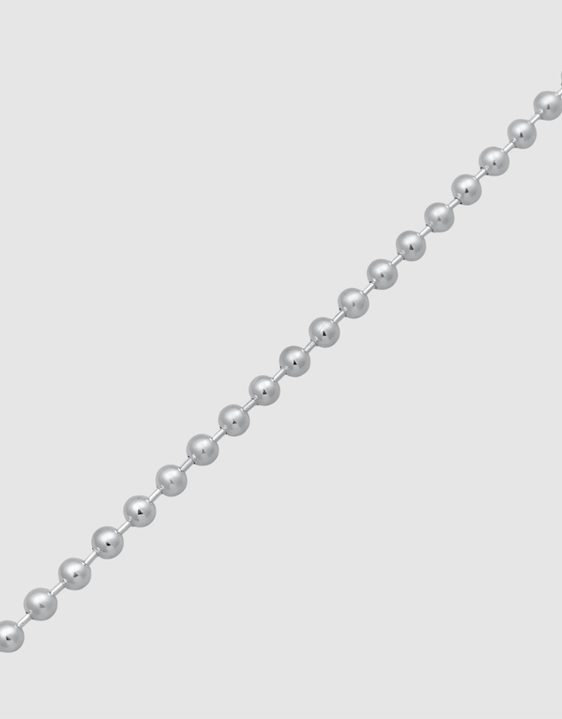 Kuzzoi - ICONIC EXCLUSIVE - Ball Chain Necklace in 925 Sterling Silver