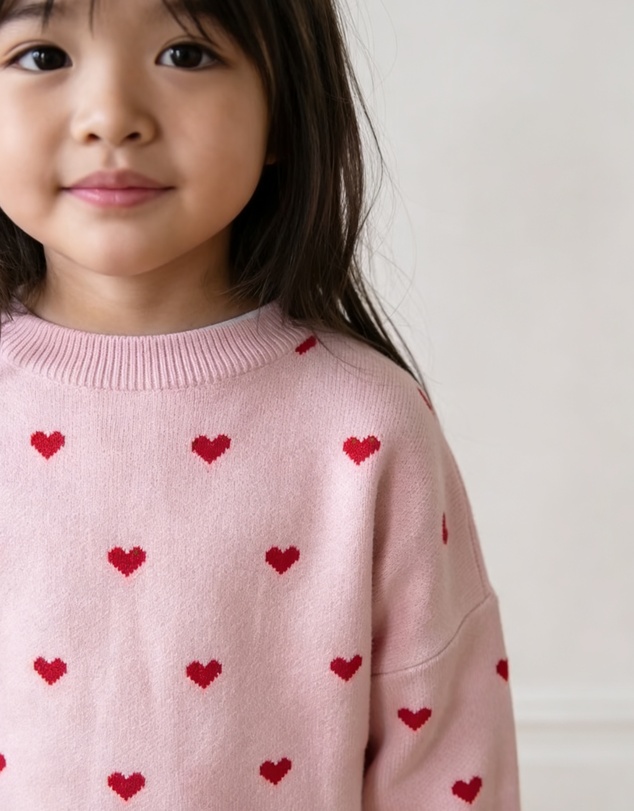 Sonne - Love Heart Knit Jumper