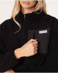 UNIT - UNIT Expedition Ladies Half Pile Zip Thru Jacket