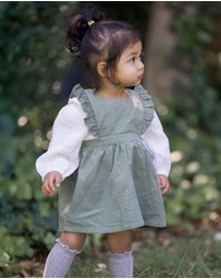 Toshi - Baby Pinafore Corduroy Quincy