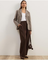 Atmos&Here - Serel Tailored Check Blazer