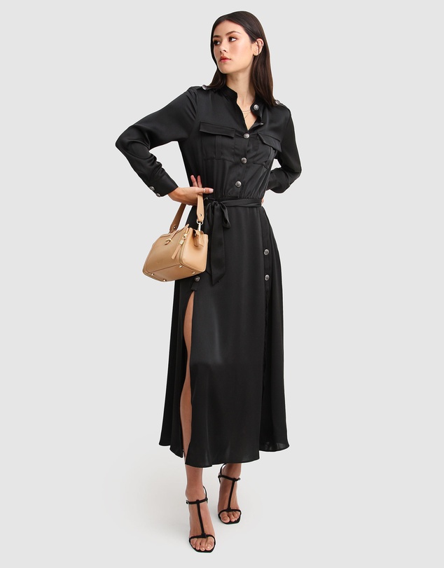 Belle & Bloom - Lover To Lover Maxi Shirt Dress