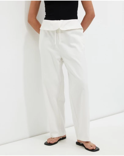 Calli - Valou Fisherman Twill Pants