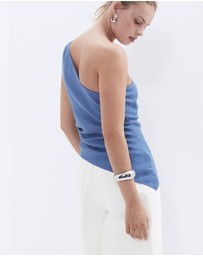 UNISON - One Shoulder Twist Top