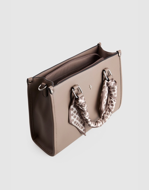 Laura Jones - Small Tote Bag With Scarf