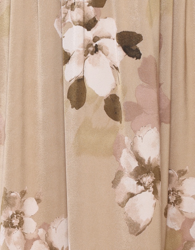 Petal & Pup - Kindra Long Sleeve Maxi Dress - Brown Floral