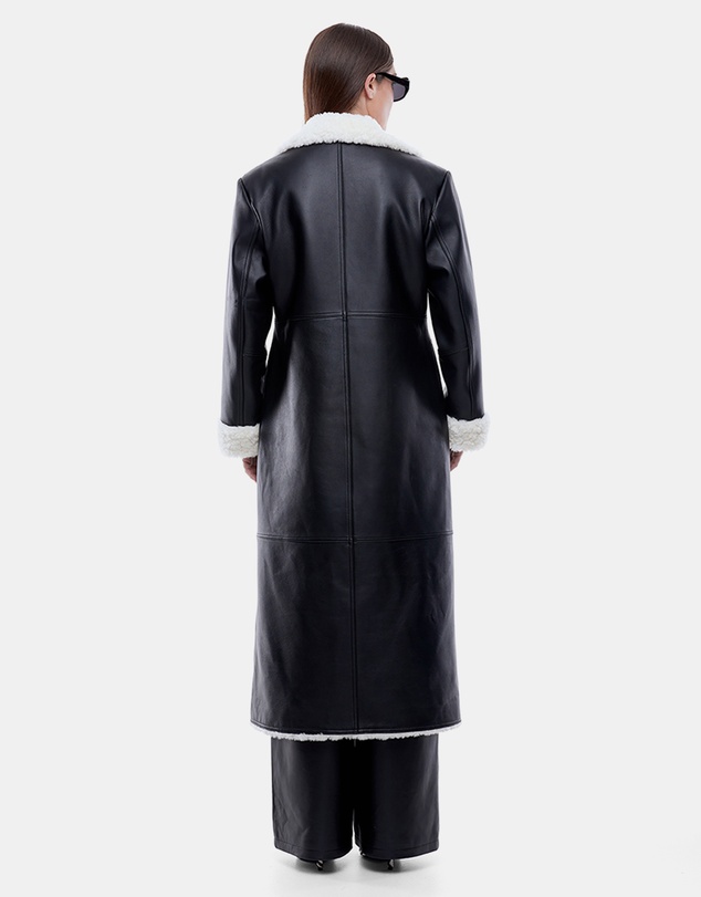 ENA PELLY - Jamie Leather Coat