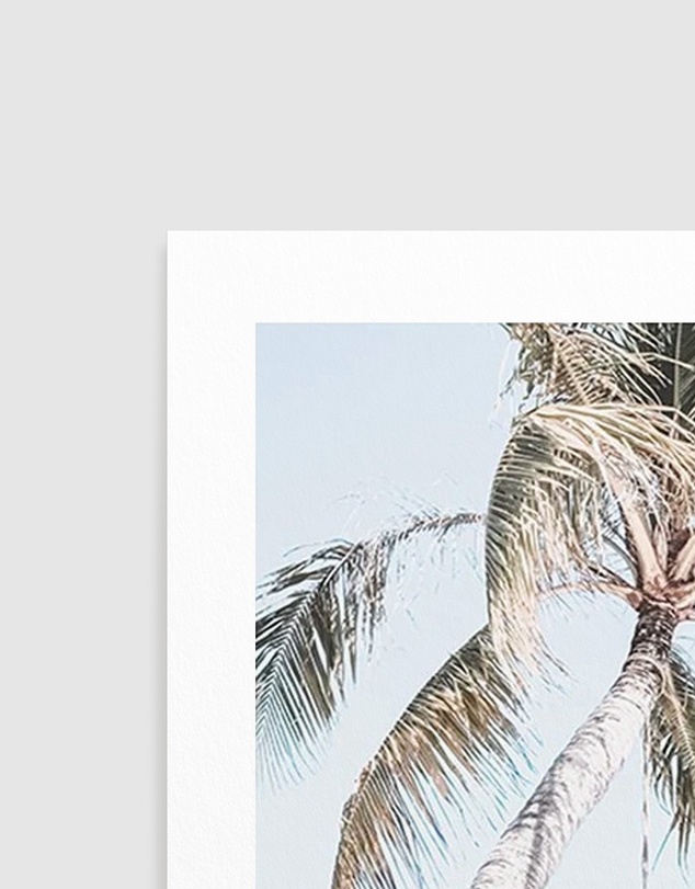 Olive et Oriel - Palmy Swing Art Print