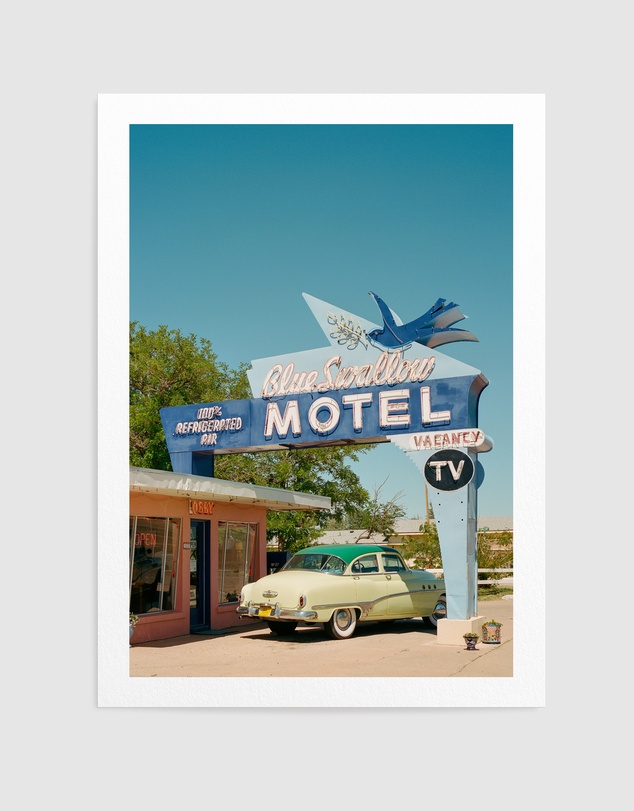 Olive et Oriel - Route 66 by Bethany Young Art Print