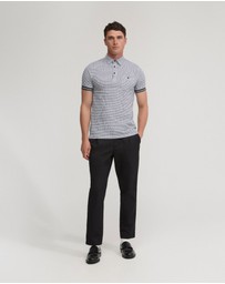 Oxford - Milo Cotton Jersey Printed Polo