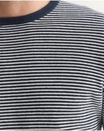 Oxford - Liam Stripe Crew Neck