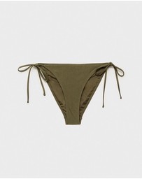 M.N.G - Delfos Satin Finish Bikini Bottom