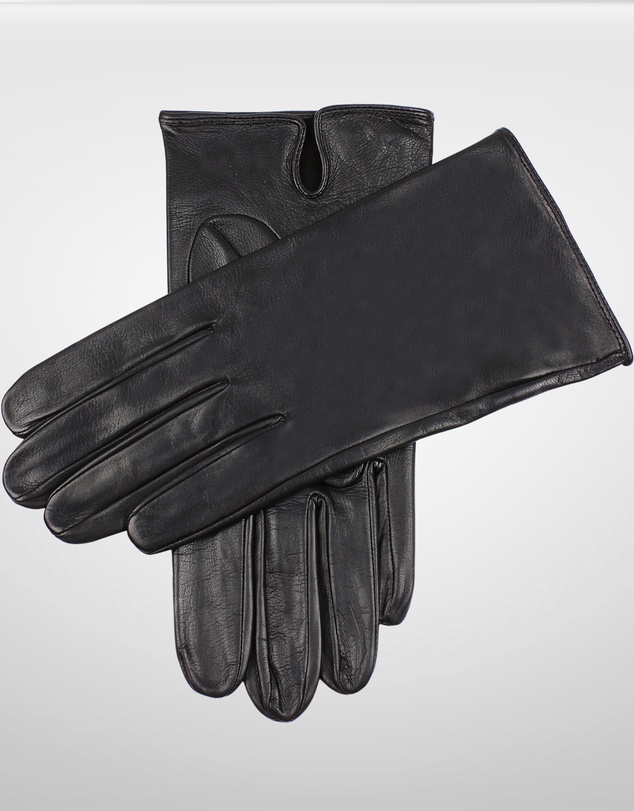 DENTS - Unlined Leather Driving Gloves worn by Daniel Craig in Black