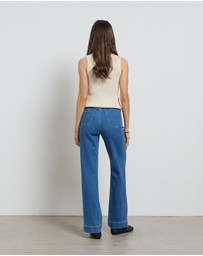 DRICOPER DENIM - Maarte Blue Wide Leg Jeans