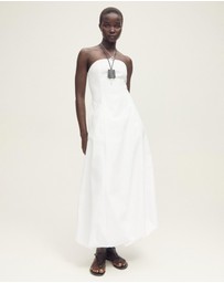 M.N.G - Rita Strapless Dress With Puffed Hem