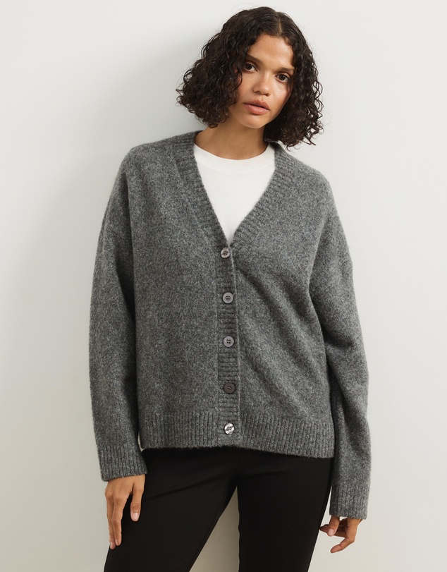 Atmos&Here - Tiana Fluffy Knit Cardigan