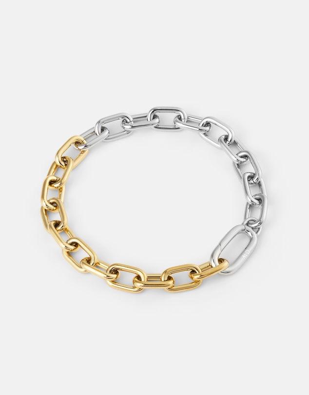 Daniel Wellington - Contrast Link Bracelet Two Tone