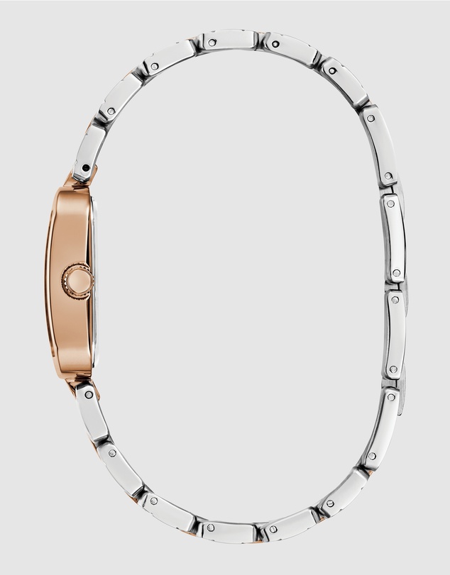 GUESS - Guess Ladies 2-Tone Rose Gold Tone 22mm Analogue Watch