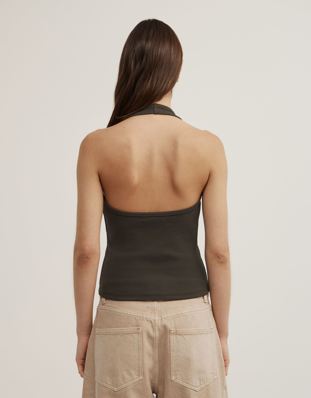 Witchery - Scoop Halter Tank