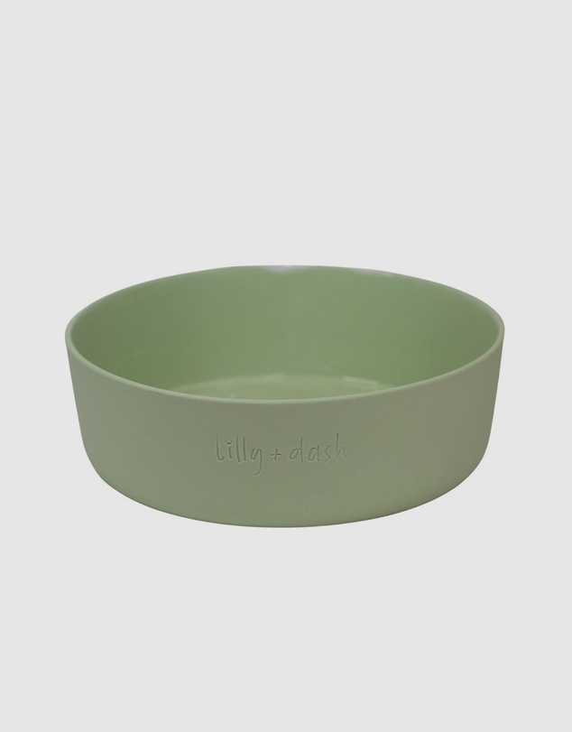 Lilly + Dash - Dog Food Water Ceramic Bowl