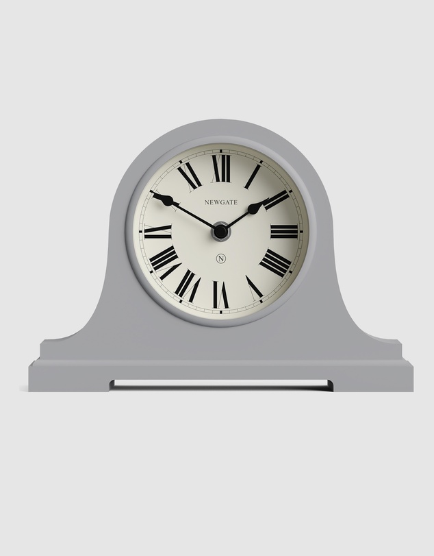 Newgate - Newgate Broadway Mantel Clock-Clockwork Grey