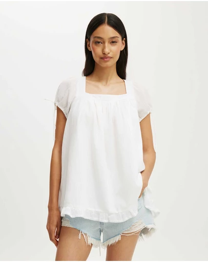 Cotton On - Eliza Babydoll Tunic Top