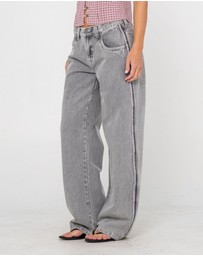 Rusty - Flip Mommy Low Rise Baggy Jean