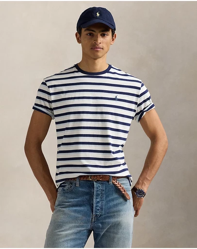 Polo Ralph Lauren - Classic Fit Striped Jersey T-Shirt