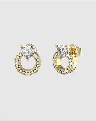 GUESS - Gold-Tone M'ama Non M'ama Stud Earrings