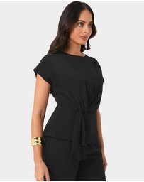 Forcast - Athena Draped Top