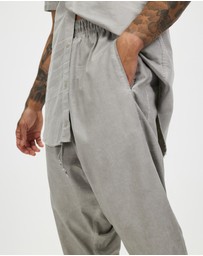 Surrounded By Ghosts - The Gismondine Linen Drawstring Pants