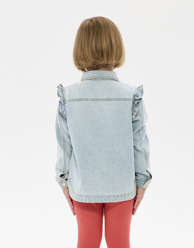Rock Your Kid - Wild At Heart Denim Fern Shirt